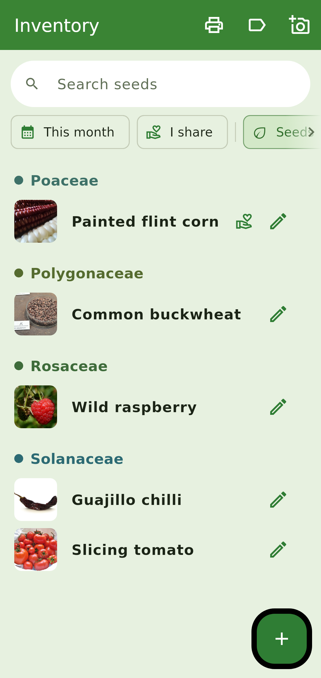 Tane inventory